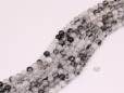 Black Rutilated Quartz beads 6mm smooth(1)