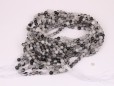 Black Rutilated Quartz beads 6mm smooth(3)