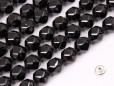 Black Spinel beads 10mm star faceted(2)