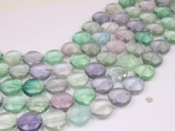 Fluorite coin 20mm smooth(1)