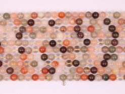 Multi-Rutilated Quartz beads 10mm smooth(1)