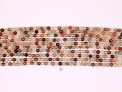 Multi-Rutilated Quartz beads 6mm smooth(1)