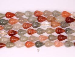 Multi-Rutilated Quartz drop 15x22mm smooth(1)