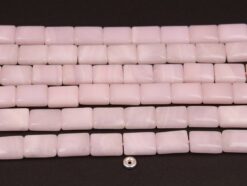 Pink Calcite rectangle 10x14mm smooth(1)