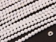White Shell beads 4mm smooth(2)