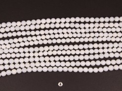 White Shell beads 6mm smooth(1)
