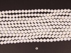 White Shell beads 8mm smooth(1)