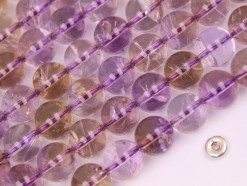 Ametrine beads 10mm smooth(2)
