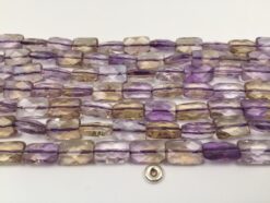 Ametrine rectangle 8x12mm faceted(1)