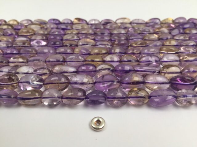 Ametrine tumble 8x11mm smooth(1)