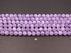 Lavender Amethyst beads 12mm smooth(1)