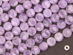 Lavender Amethyst coin 10mm smooth(2)