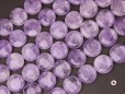 Lavender Amethyst coin 20mm smooth(2)