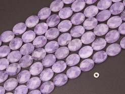 Lavender Amethyst oval 12x16mm faceted(2)