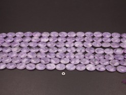 Lavender Amethyst oval 13x18mm faceted(1)