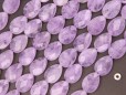 Lavender Amethyst tear drop 13x18mm faceted(2)