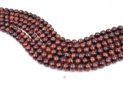 Red Tiger Eye AB beads 12mm smooth(1)