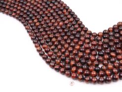 Red Tiger Eye AB beads 8mm smooth(1)