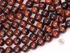 Red Tiger Eye AB beads 8mm smooth(2)