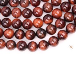 Red Tiger eye AB beads 14mm smooth(2)