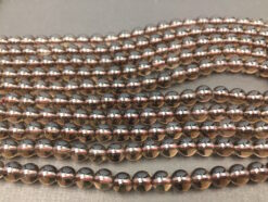 Smoky Quartz beads 6mm_1