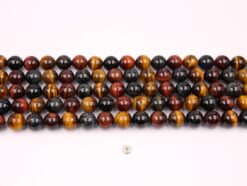 Three Color Tiger Eye AB beads 12mm smooth(1)