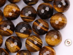 Yellow Tiger Eye AB+ beads 14mm 128 faceted(2)