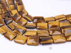 Yellow Tiger Eye AB+ rectangle 20x25mm smooth(1)