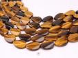 Yellow Tiger Eye AB twisted oval 18x25mm smooth(1)